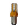 FOCO 12V 1157 2POLOS P/DISPAREJAS SILICON 18LED FIJO AZUL