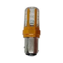 FOCO 12V 1157 2POLOS P/DISPAREJAS SILICON 18LED FIJO AZUL
