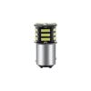FOCO 12V 1157 2POLOS P/DISPAREJAS 21LED (7020) FIJO BCO