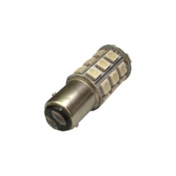 FOCO 12V 1157 2POLOS P/DISPAREJAS 27LED FIJO AMB