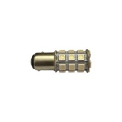 FOCO 12V 1157 2POLOS P/DISPAREJAS 27LED FIJO AMB