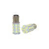 FOCO 12V 1157 2POLOS P/DISPAREJAS 27LED FIJO BLANCO