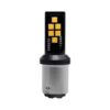 FOCO 12V 1157 2POLOS P/DISPAREJAS 12LED FIJO AMB