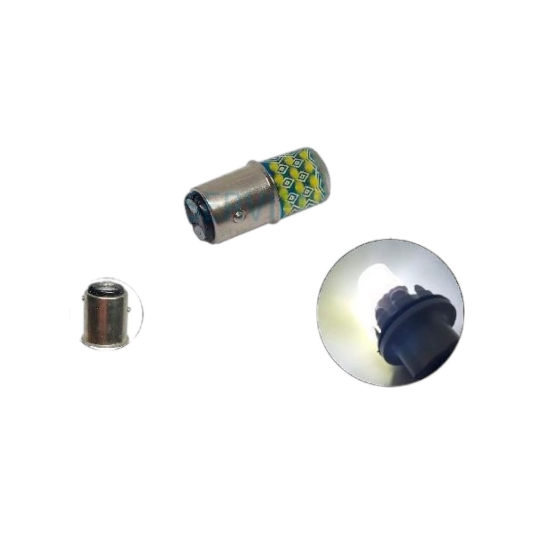 FOCO 12V 1157/1034 SILICON 24LED FIJO BLANCO