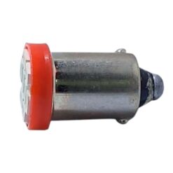 FOCO 12V BA9 PLANO 8LED ROJO
