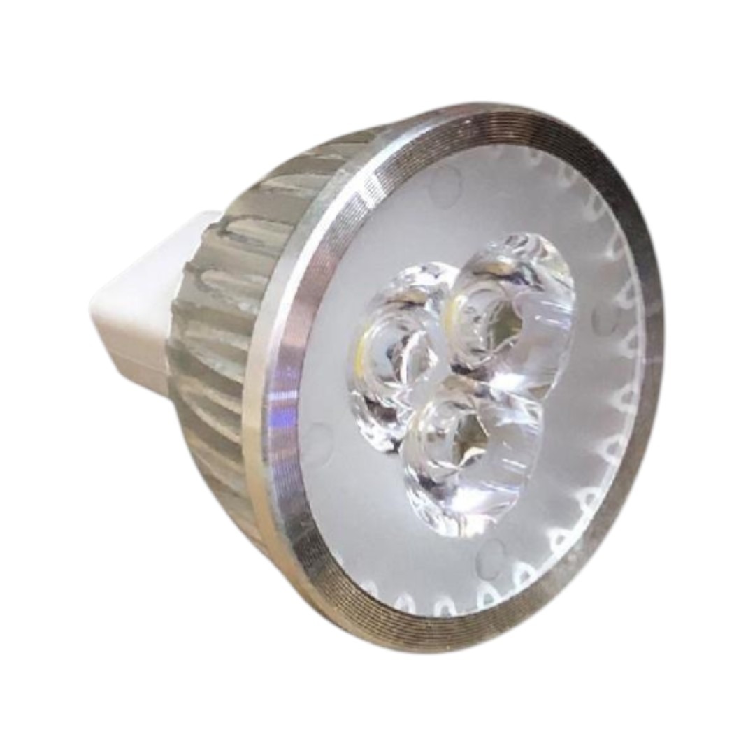 MR16 FOCO 12V/24V 3LED/3W BLANCO