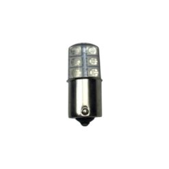 FOCO 24V 1156 1POLO P/PAREJAS SILICON 12LED FIJO AMB