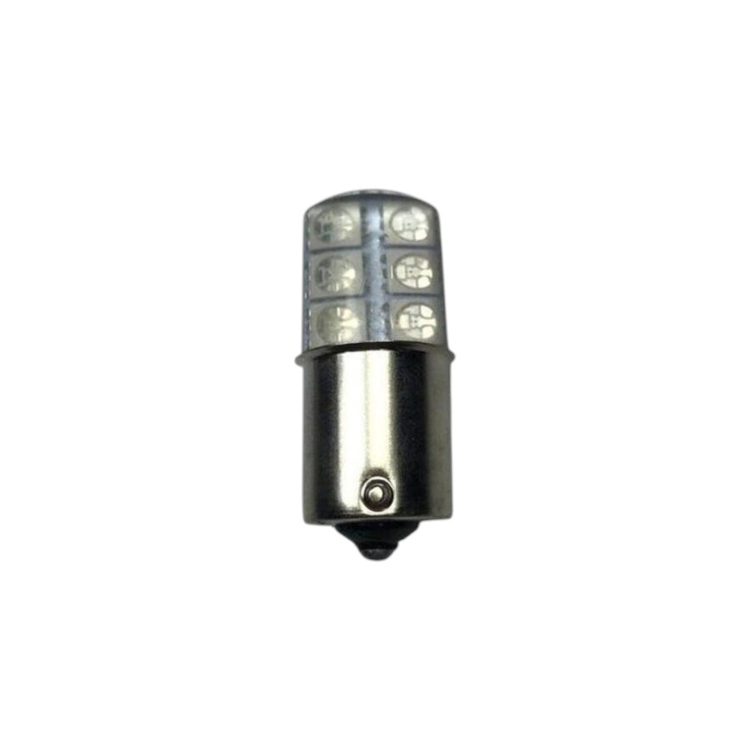 FOCO 24V 1156 1POLO P/PAREJAS SILICON 12LED FIJO AMB