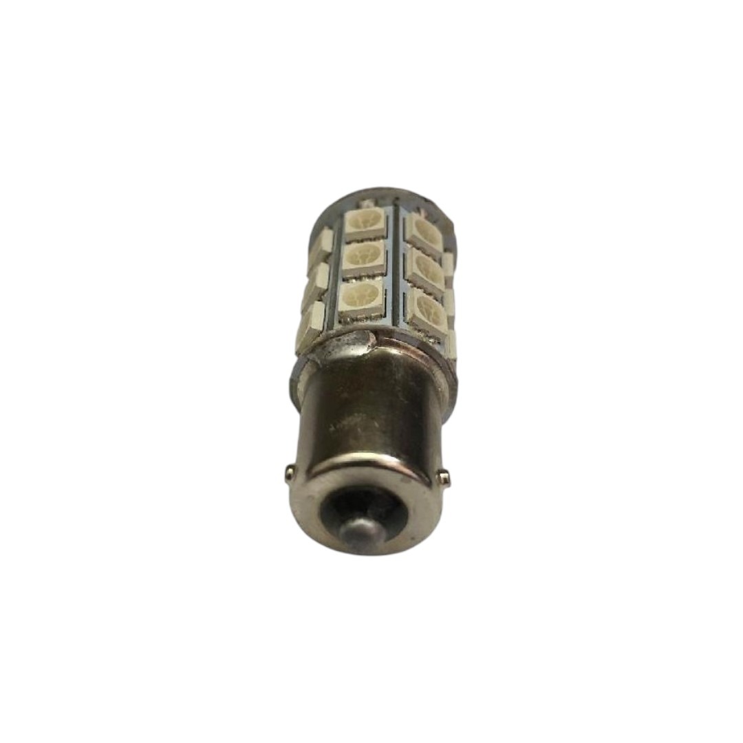 FOCO 24V 1156Y 1POLO P/ESCUADRA 27LED FIJO AZUL