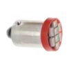 FOCO 24V BA9 PLANO 8LED ROJO