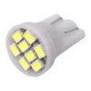 FOCO 24V T10 PLANO 8LED FIJO BLANCO