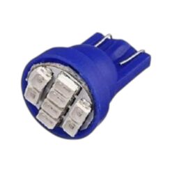 FOCO 24V T10 PLANO 8LED AZUL
