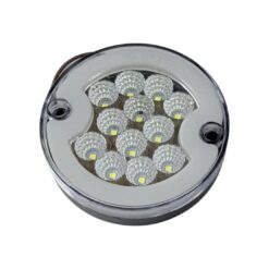 PLAFON 12V/24V 3.5" 10LED/ARO DE GEL IRIZAR i6 LUZ POSICION BICOLOR AMB/ROJO