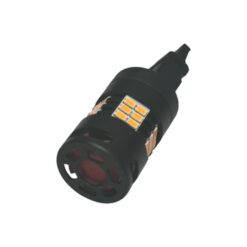 FOCO 12V 3157 30LED AMBAR FIJO CON VENTILADOR