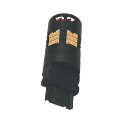 FOCO 12V 3157 30LED AMBAR FIJO CON VENTILADOR