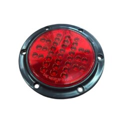PLAFON 12V 4" REDONDO ABS PLANO 36LED FIJO ROJO TECNOLAMP 902-R12