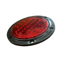 PLAFON 12V 4" REDONDO ABS PLANO 36LED FIJO ROJO TECNOLAMP 902-R12