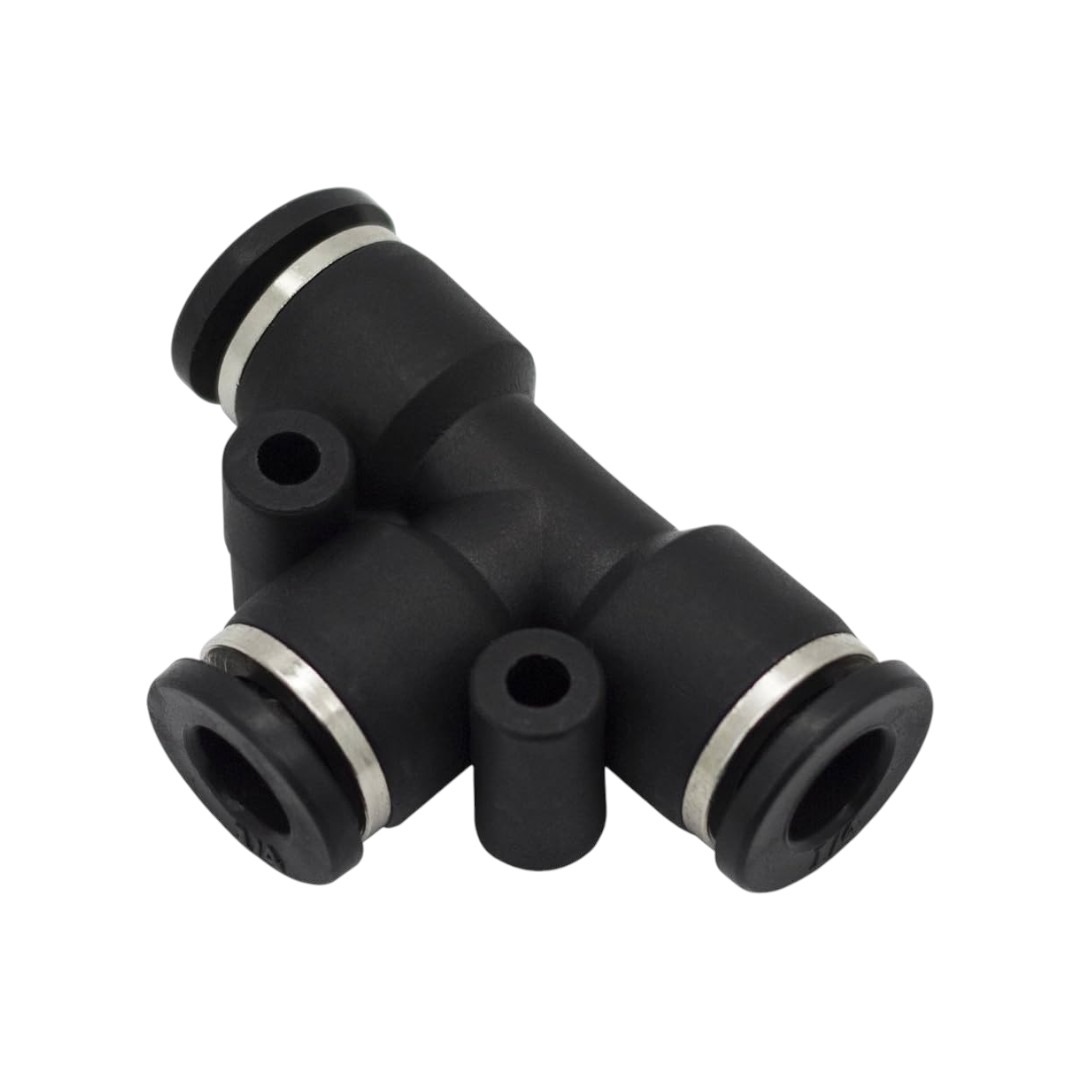 UNION CONECTOR EN "T" MANGUERA 3/8