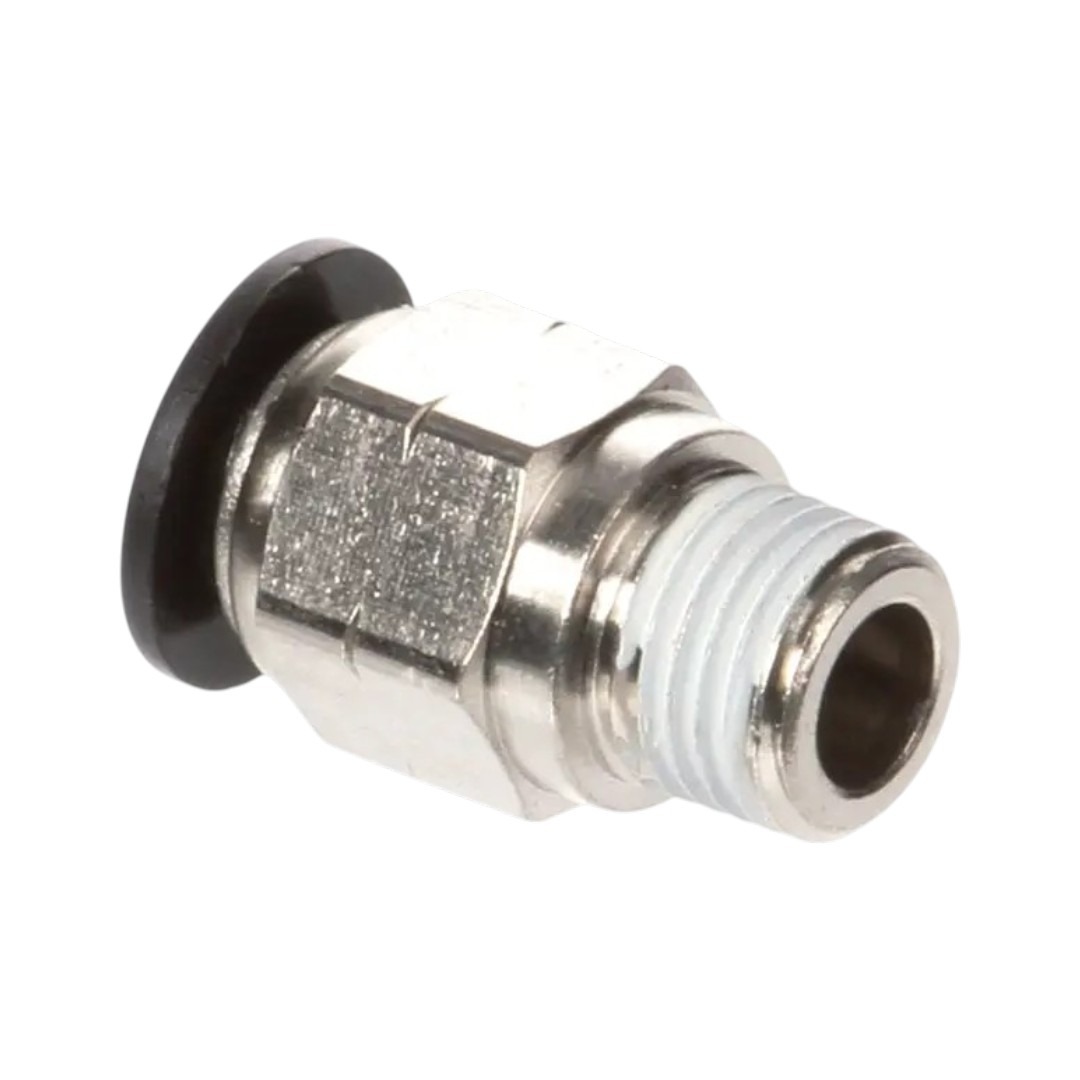 UNION CONECTOR MACHO MANGUERA 3/8 ROSCA 1/4